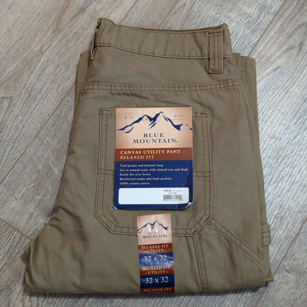 Blue Mountain Utility Pant 32x32